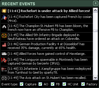 Recent Events
