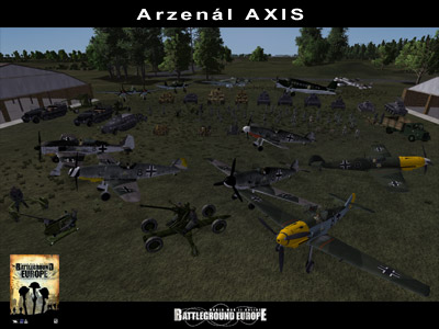 World War II Online: Battleground Europe, arzenl AXIS - screenshot