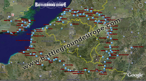 ww2 online battleground europe map